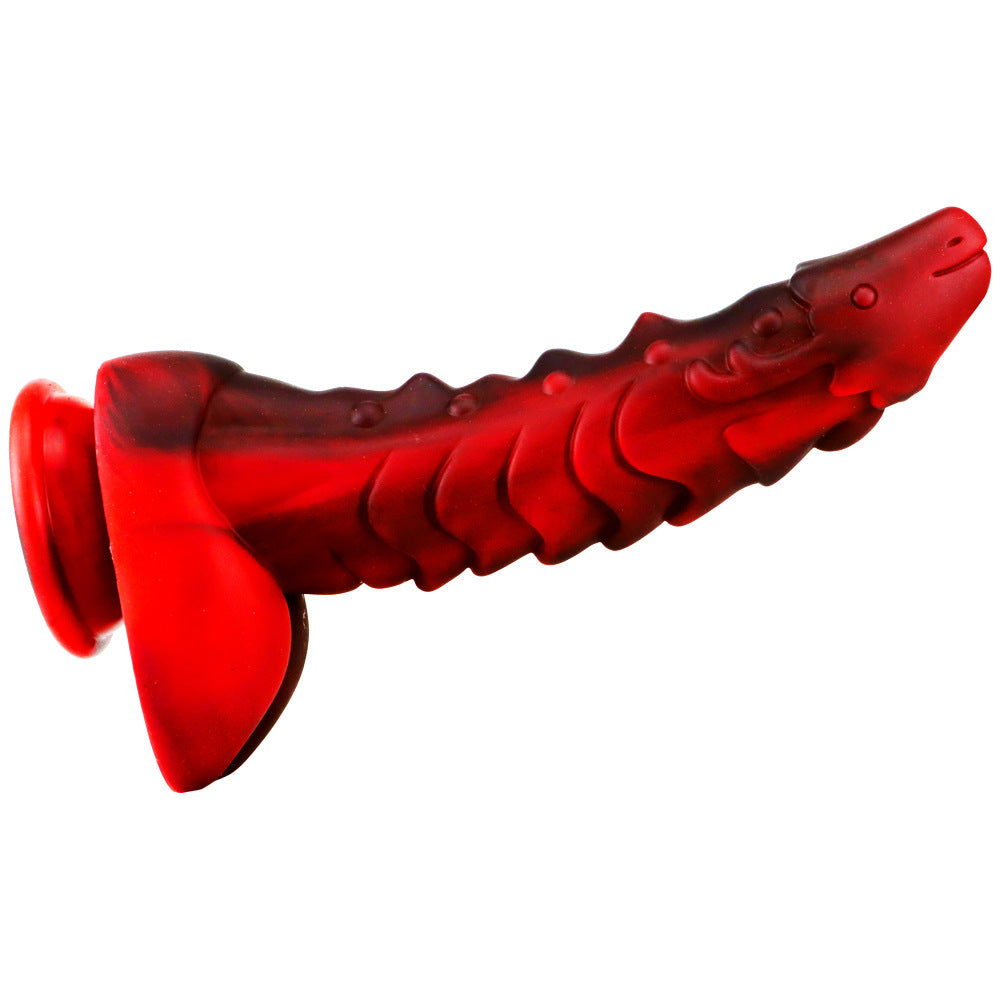 Faucet Soft Silicone Mixed Color Artificial Dildo