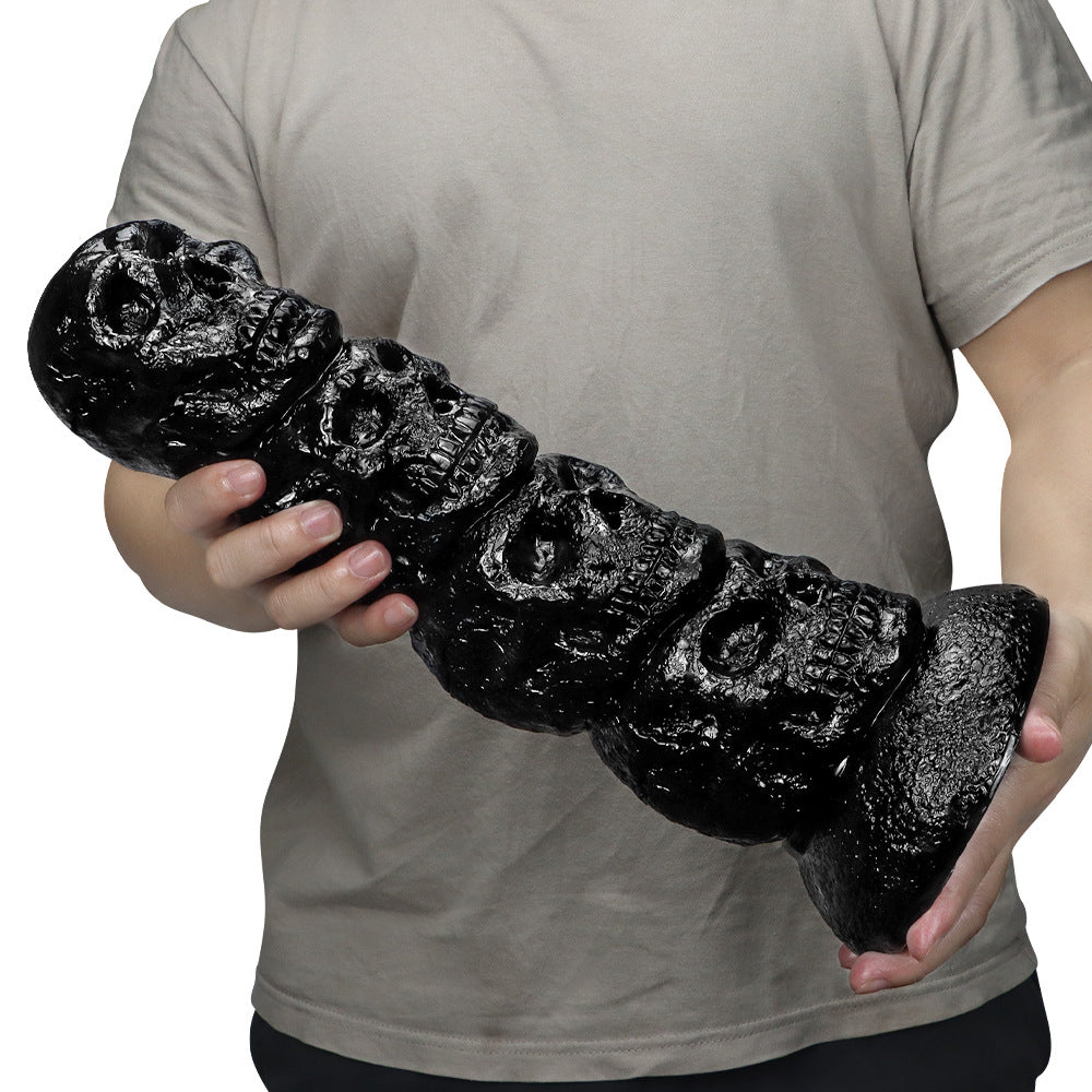 12.3 Inch Skull Giant Butt Plug Huge Dildo