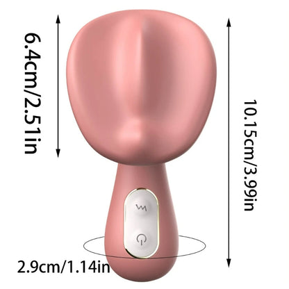 Clitoral Stimulator Mini Vibrator with 10 Vibrating Modes G Spot Nipple Masturbator