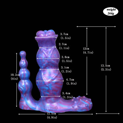 10 Frequency Vibration Simulation Wireless Remote Control Electric Dildo