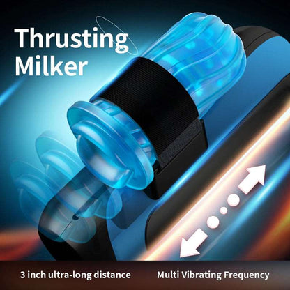 Auto Thrusting Vibrating Stroker Male Masturbator