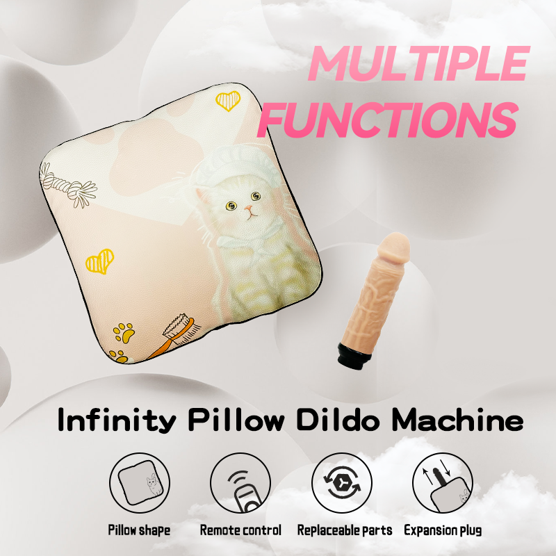 Pillow Dildo Remote Contol Sex Machine