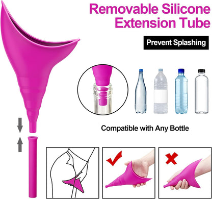 Portable Urinal Silicone Pee Funnel