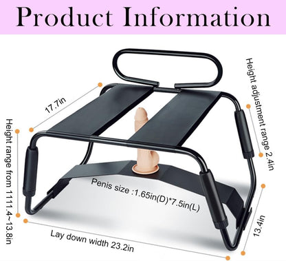 BDSM Adjustable Height Sex Bench Bouncing Mount Sex Stool