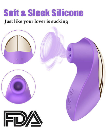 Heating Pulse Pure Sucker APP Remote Clitoral Vibrator