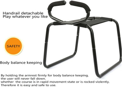 Multifunction Sex Position Enhancer Chair with Handrai