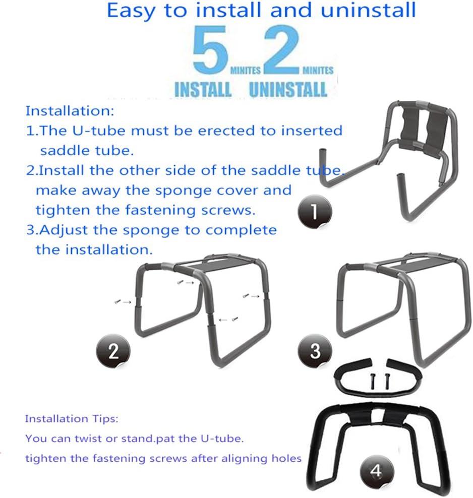 Multifunction Sex Position Enhancer Chair with Handrai