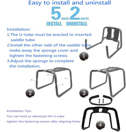 Multifunction Sex Position Enhancer Chair with Handrai