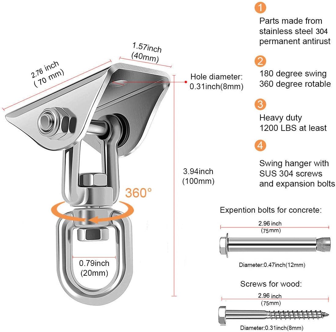 Sex Swing and 360 Degree Spinning Indoor Swing, Sex Swing Set