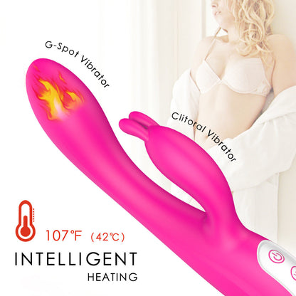 Masturbation Device Rabbit Heated Vibrator Waterproof