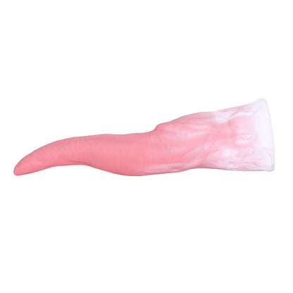 Gradual Pink 7.68 Inch Monster's Tongue Silicone Dildo