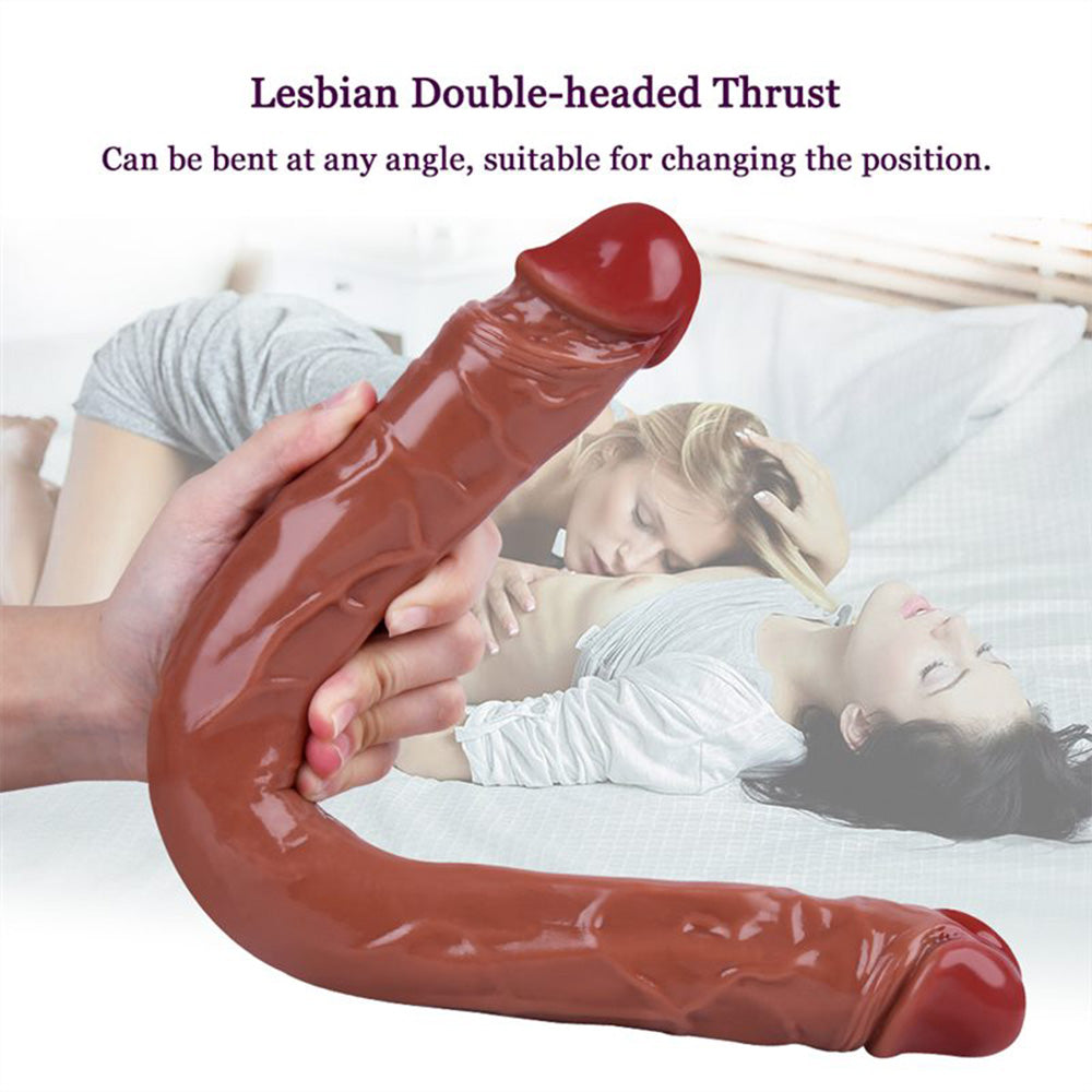 15.5 Inch Double-Ended Artificial Dildo