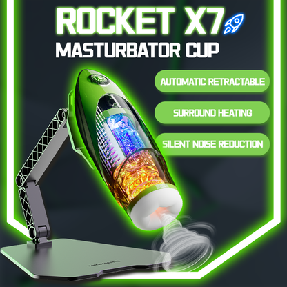 X7 Male Automatic Masturbation Cup 10 Vibration Modes