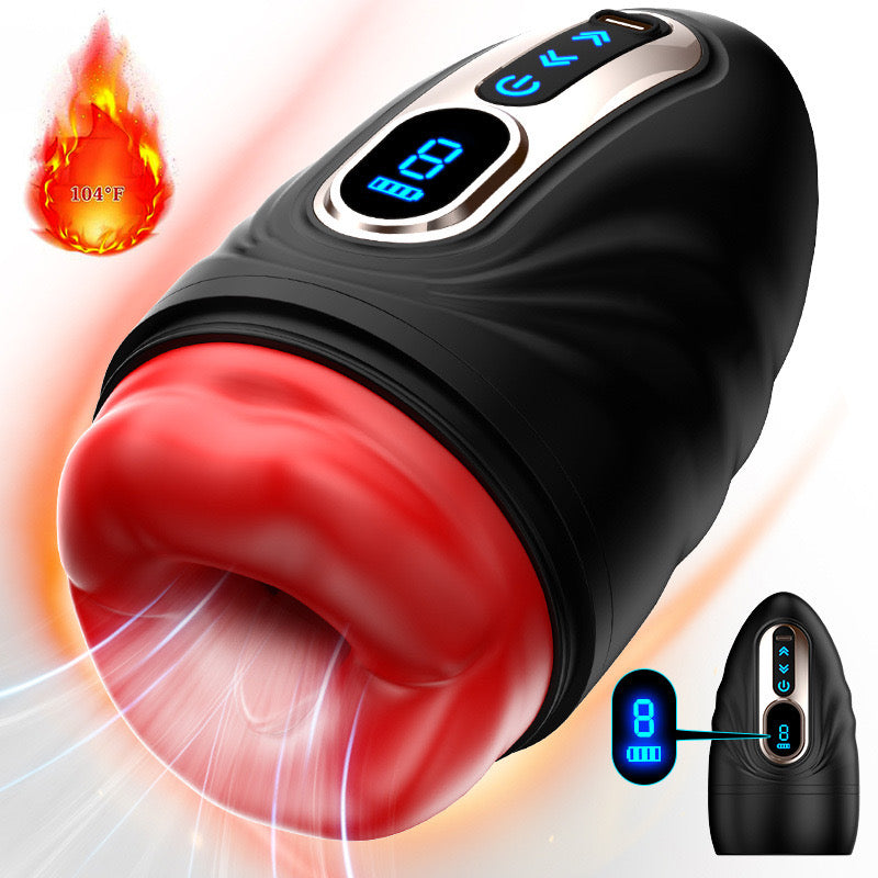 Vibrator Penis Pump APP Control LCD  Stroker