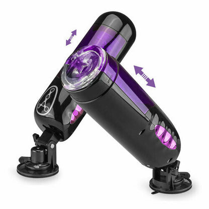 First Class Trainer Rotating and Thrusting Suction Cup Masturbator